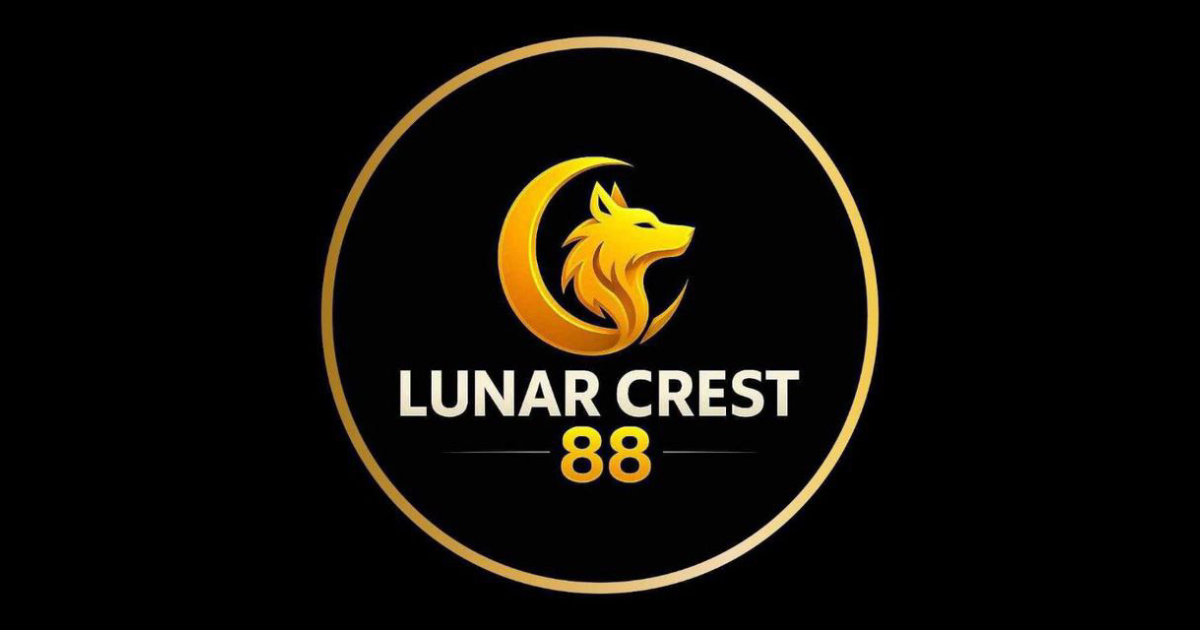 Main visual banner for LunarCrest88 GCash gaming platform